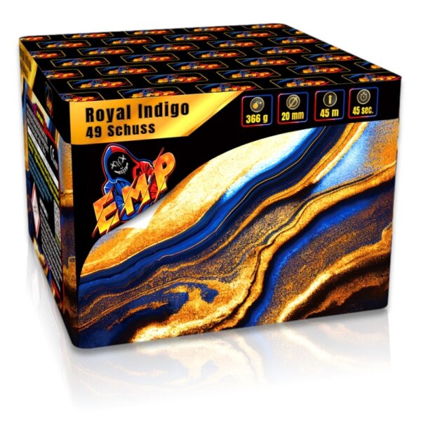 Royal Indigo 49-Schuss
