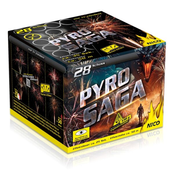 Pyro Saga 28-Schuss