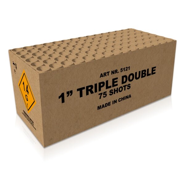 1" Triple Double 75-Schuss
