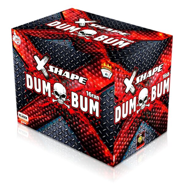 Dumbum X Shape 16-Schuss