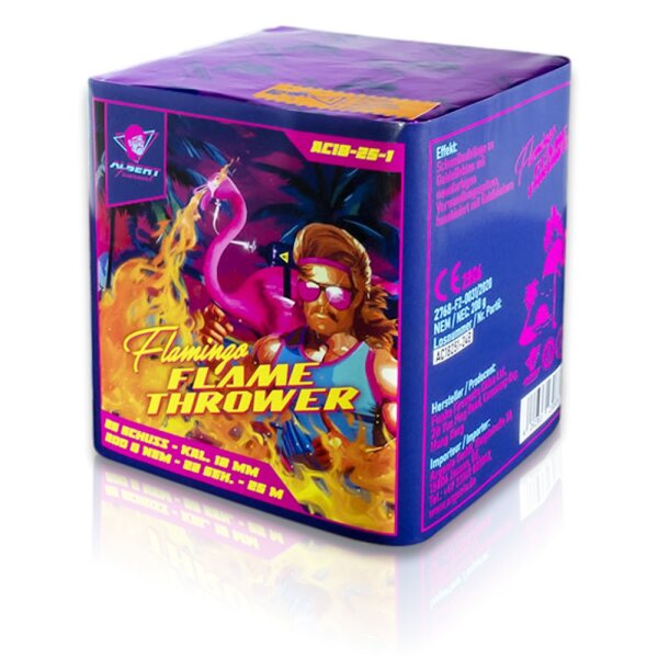 Flamingo Flamethrower 25-Schuss