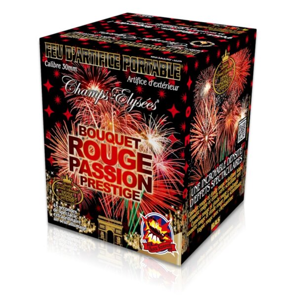 Bouquet Rouge Passion Prestige 25-Schuss