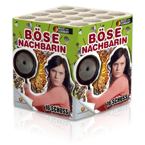 Böse Nachbarin 16-Schuss