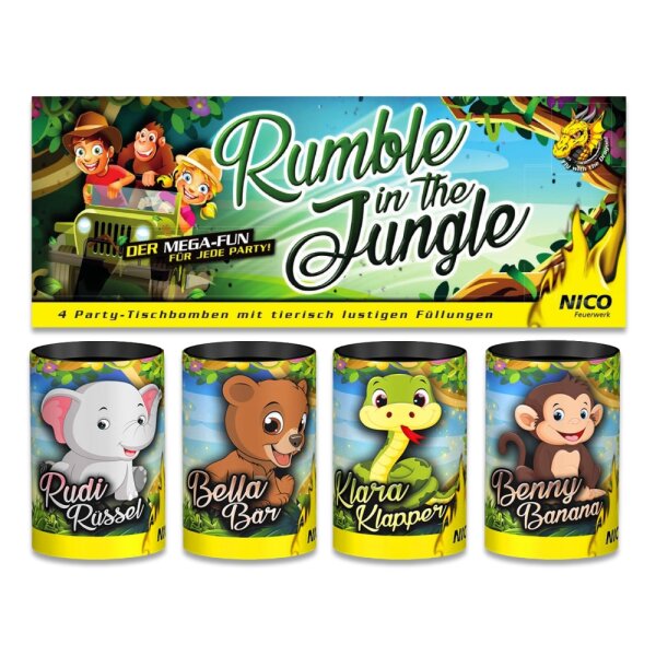 Rumble in the Jungle 4Stk.